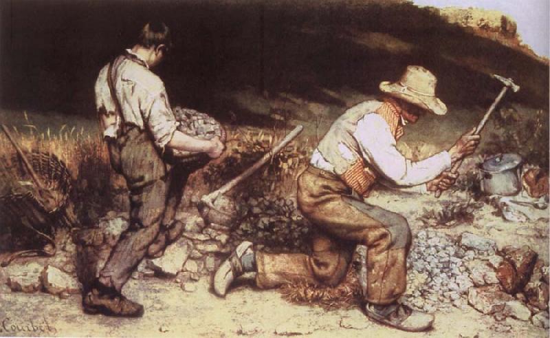 Gustave Courbet The Stone Breakers Sweden oil painting art